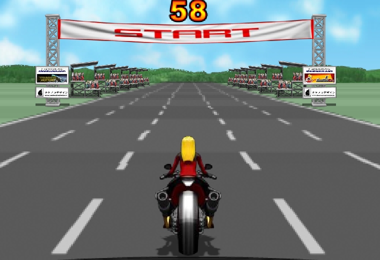 jeux de moto course