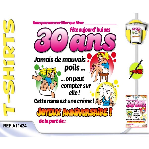 cadeau ami 30 ans