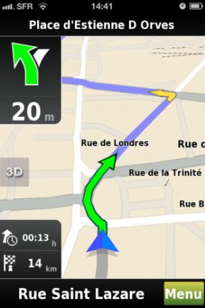 gps gratuit iphone europe